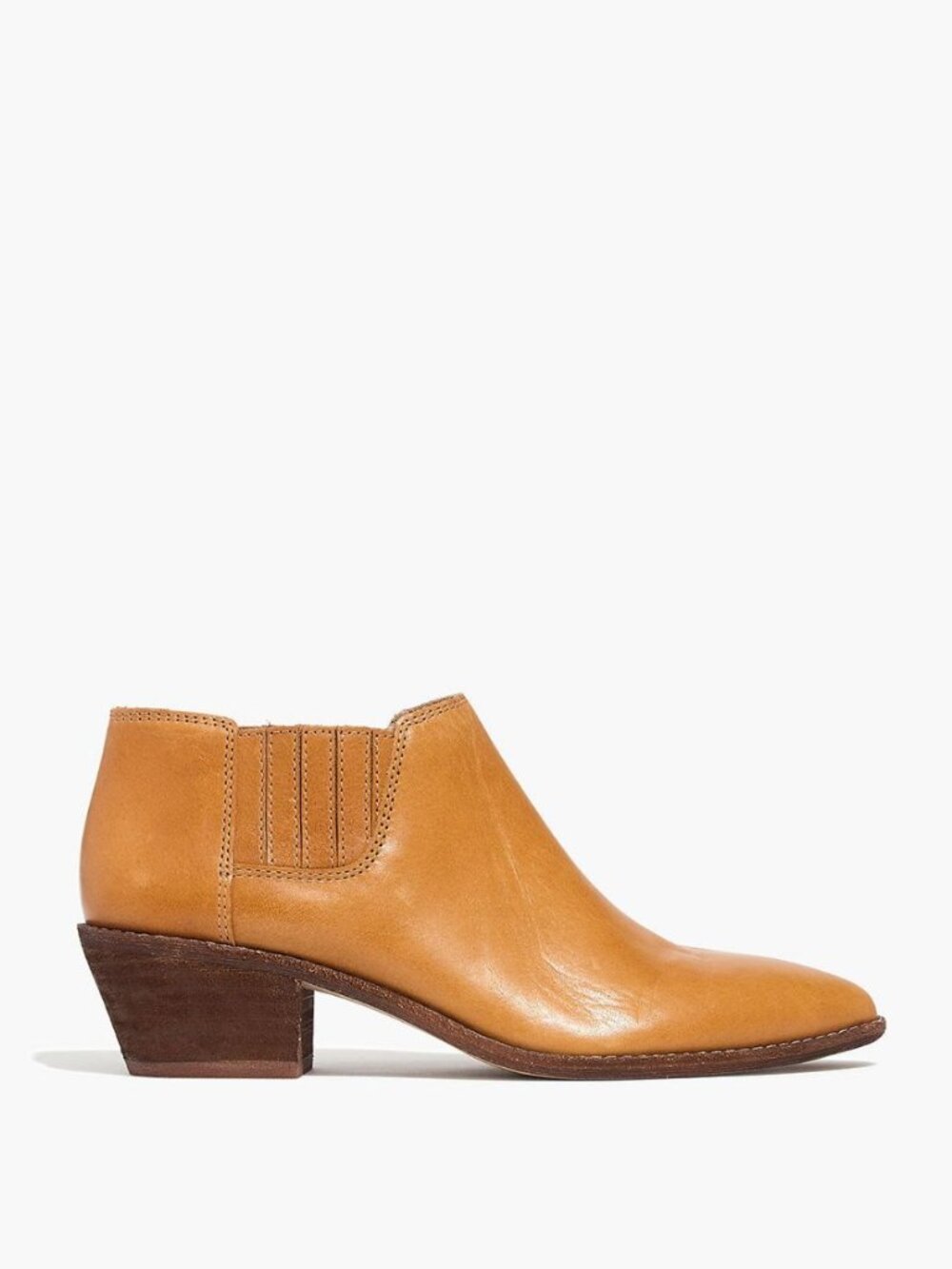 NWT Madewell Myles Ankle Boot in Leather in desert camel - 8